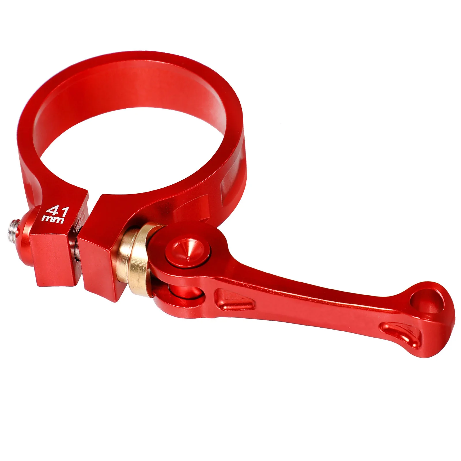 

Seatpost Clamp Quick Release Bike Clamps Adjustable Bicycle Collar Bikes Aluminum Alloy
