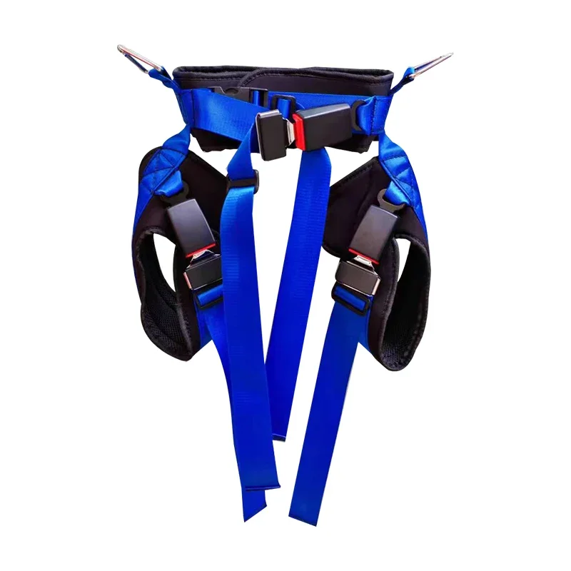 

Factory Sale Top Quality Safety Belt Double Buckle Bungee Belt Bungee Jumping Harness for Trampoline Bungee