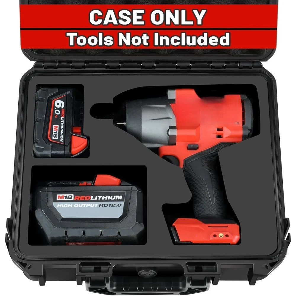 

Водонепроницаемый жесткий ящик для инструментов для хранения комбинированного комплекта ударных гаечных ключей M18 и динамометрических ключей