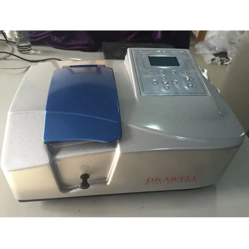 Spectrometer Price Laboratory 320-1100nm Single Beam UV-VIS UV VIS Spectrophotometer