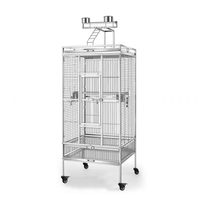 

Large Animal Pet Bird Parrot Cage Outdoor Indoor Metal Big Space Bird Breeding House