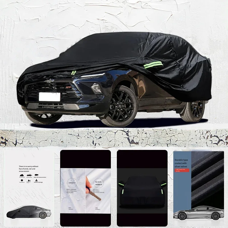 Dla-Chevrolet-Blazer-Anti-UV-Sun-Cade-Dain-Snow-Proof-Dustproof-Black-Cover-Car-umbrella-Full