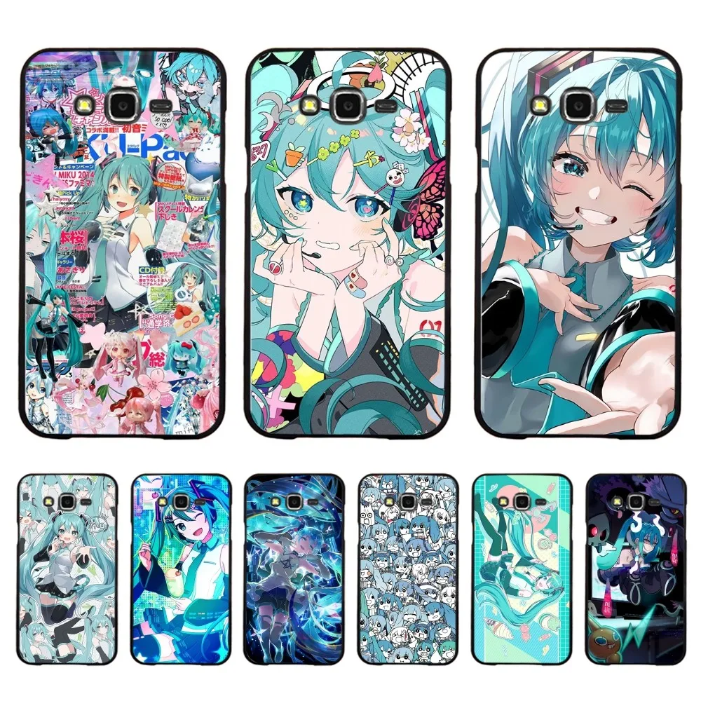 Hatsune anime M-Miku For Samsung J 7 plus 7core J7 neo J6 plus prime J6 J4 J5 Mobile Cover