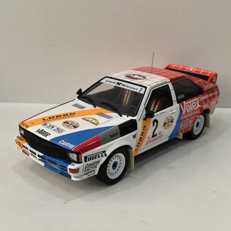 

IXO 1/18 Scale Quattro #2 1984 Alloy Car Model Static Collection Decorated Holiday Gifts Toys Souvenir Gift