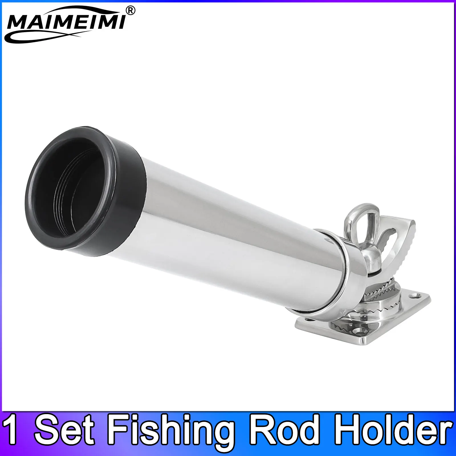 

Универсальный держатель удочки для лодки, регулируемая удочка, держатель удочки из нержавеющей стали 316, монтируемый на палубе, для палубы, яхты, морского снаряжения для лодки