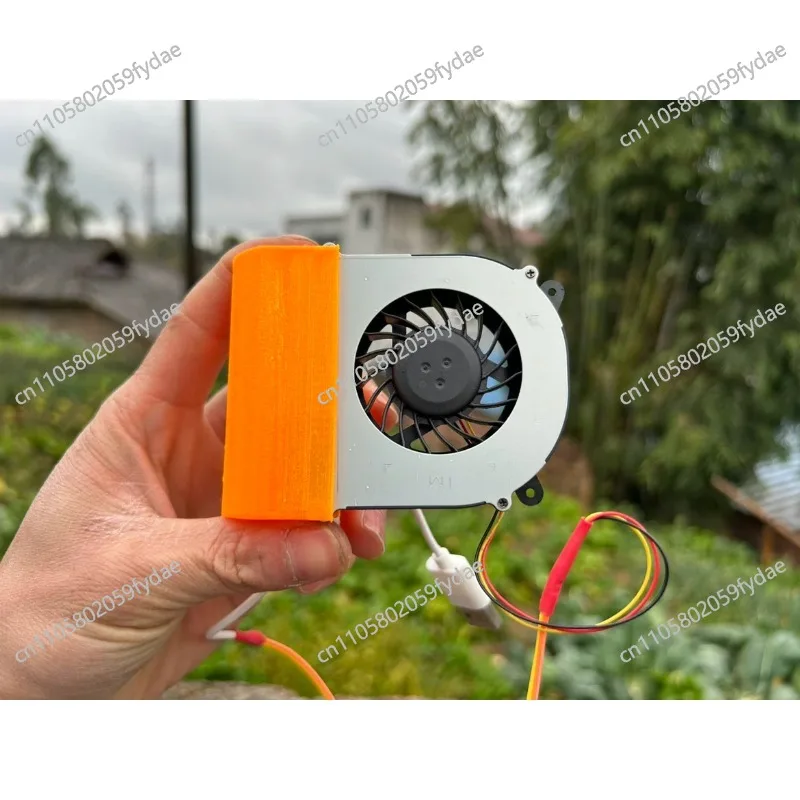 New Suitable for P4 T4 M4 L4 A2 Graphics Card Active Cooling Modification, Note That The Fan Is Powered By 5v