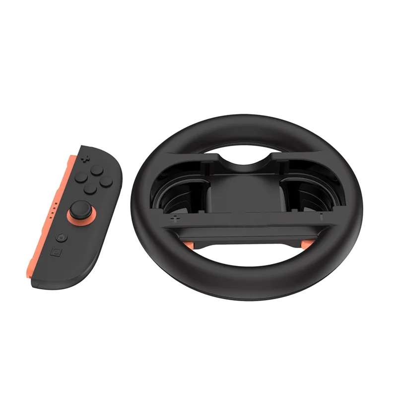 FFYY-2PCS Steering Wheel For Nintendo Switch 2 Joy Con Controller Enhanced Racing Wheel Hand Grip For Mario Kart 8 Deluxe