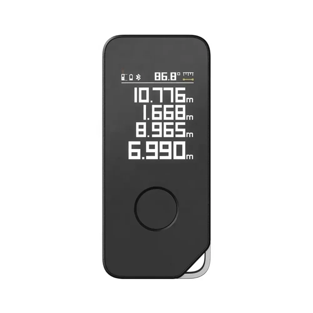 

50M,New Laser Tape Measure, Smart Laser Rangefinder, Intelligent, OLED Display, Laser Distance Meter, Connect To APP To Draw