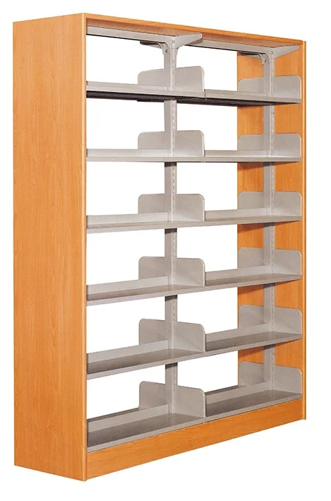 Mobile Library Furniture Wood Bookshelf School Bookcase