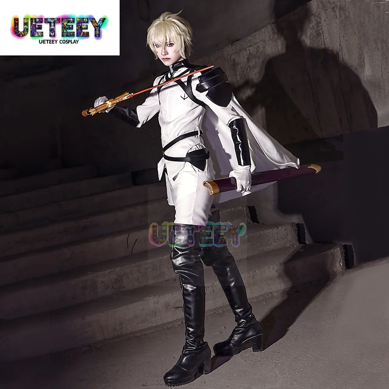 UETEEY COS Unisex Anime Cos Mikaela Hyakuya Cosplay Costumes Halloween Uniform Costume
