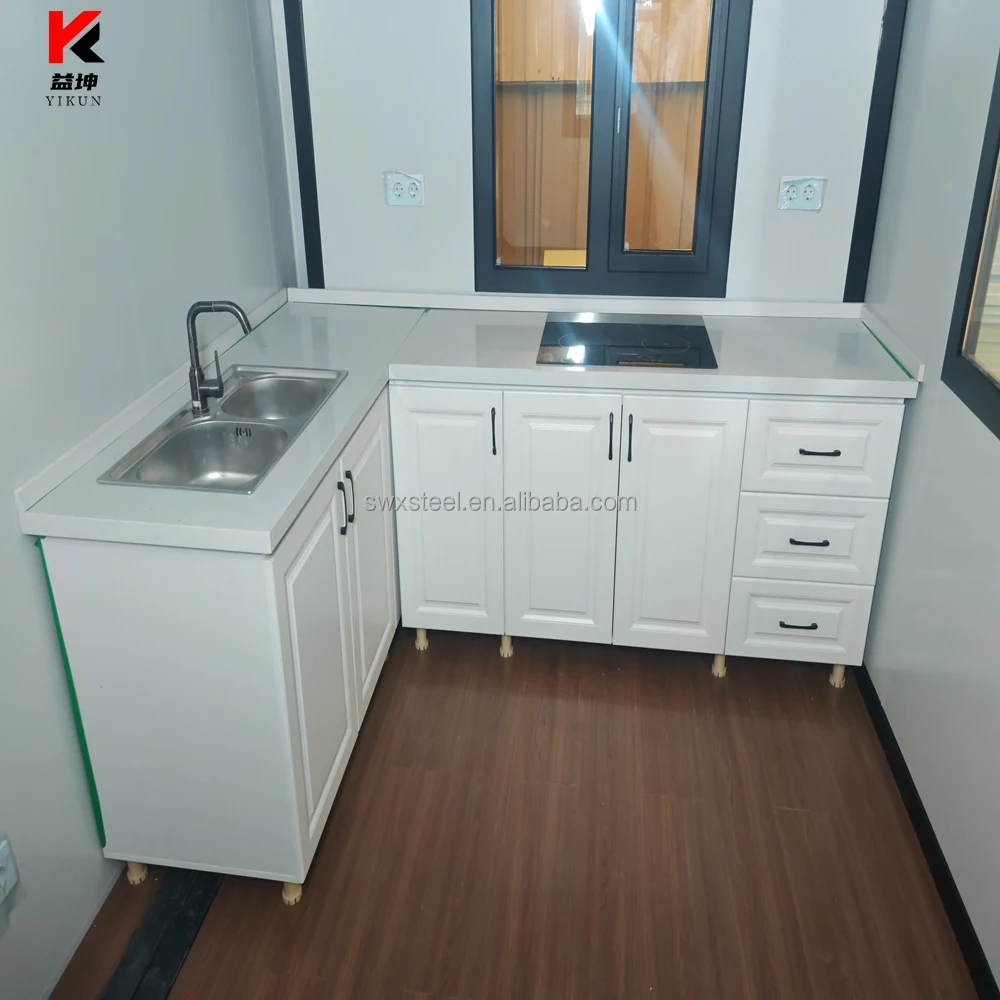 Foldable Expandable 20ft Container House with 2200mm Fold Size 18mm Floor Thickness Breathable Design Modern Industrial Use