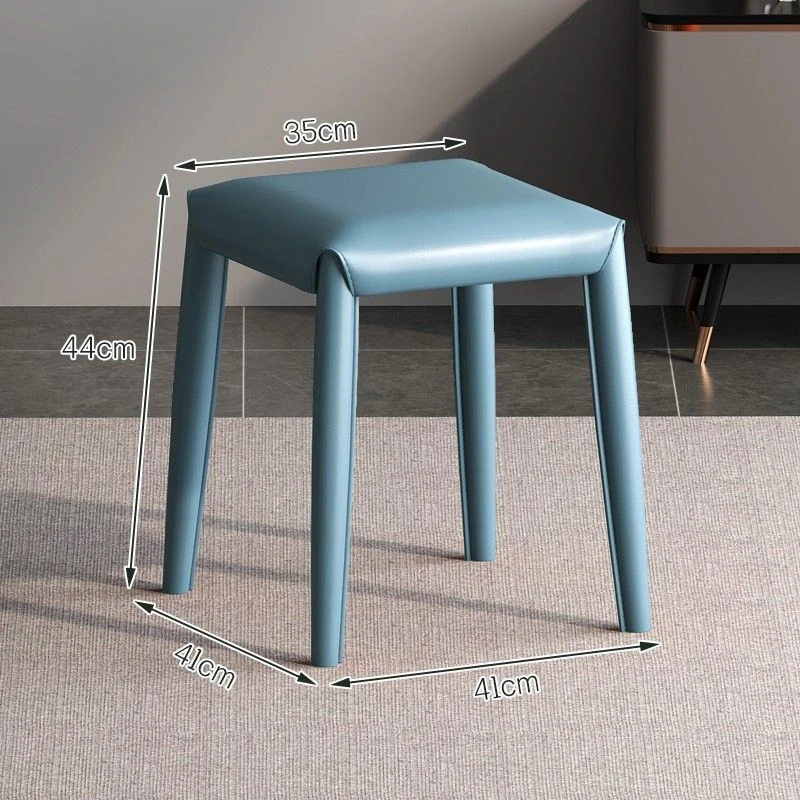 Square Small Dining Table Stool Room Chairs Bench Portable Dining Stool American Kitchen Banco Plegable Portatil Furniture