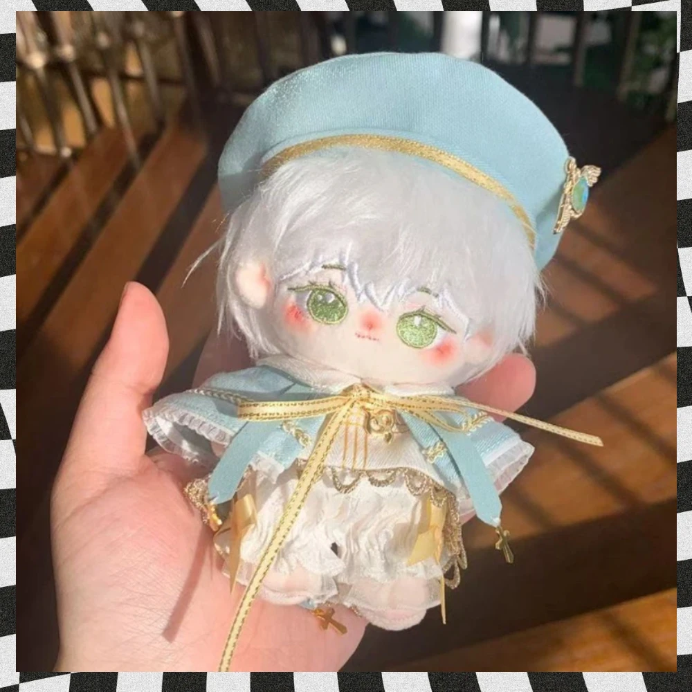 

10CM Doll Clothes 4pcs/set Clothes Outfit For Cute Coat Pants Hat Cape Doll Outfit Dress Up DIY Doll Accessories Kids Toys Xmas