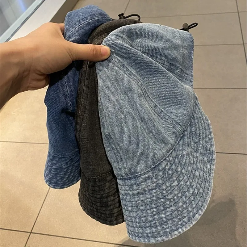 Letni kapelusz kowbojski, wiosenno-letni kapelusz chroniący przed słońcem z szerokim rondem, wyszczuplający twarz, unisex, sportowy, koreańska moda, czapka baseballowa