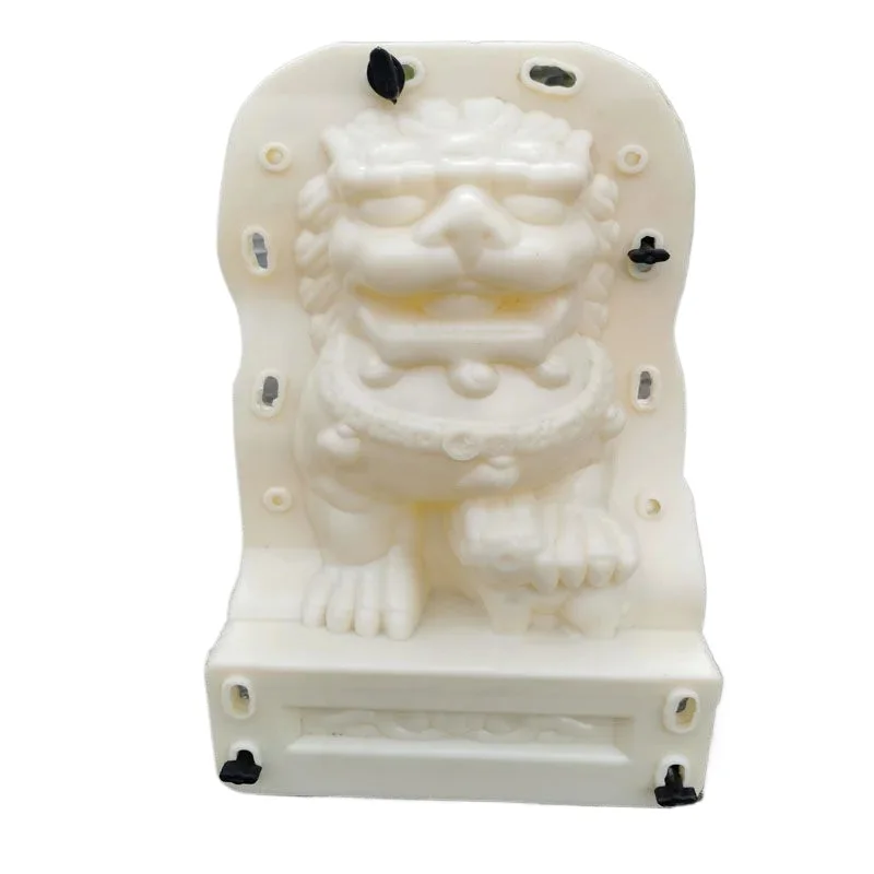 Cement mold Daquan lion model Male and female lion mold Town house feng shui lion gate