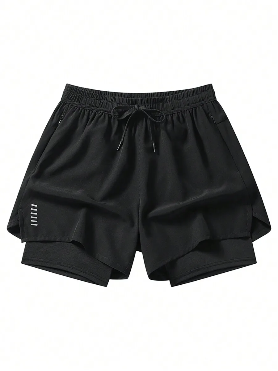 

Mens Quick Dry Breathable 4-Way Stretch Compression Shorts