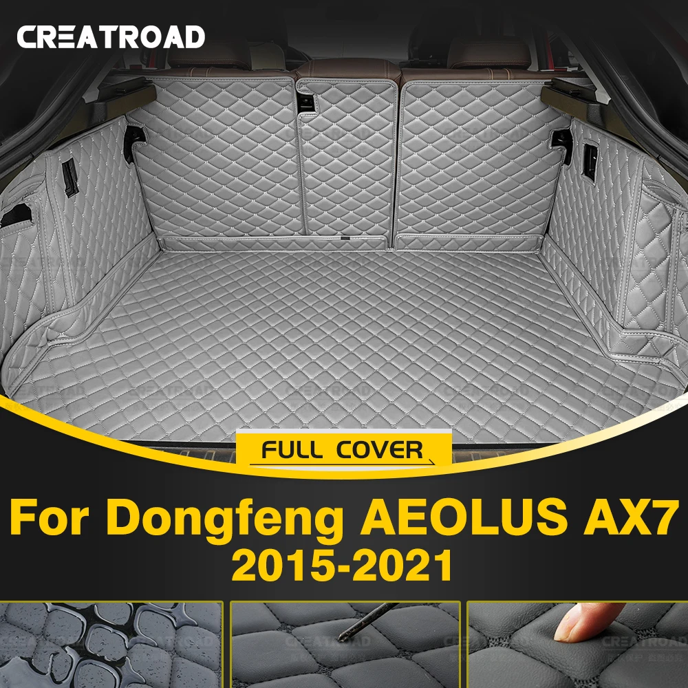 

CREATROAD для Dongfeng AEOLUS AX7 2015-2021 2020 2019 2018, коврик для багажника с полным покрытием, автомобильный грузовой вкладыш, аксессуары для интерьера