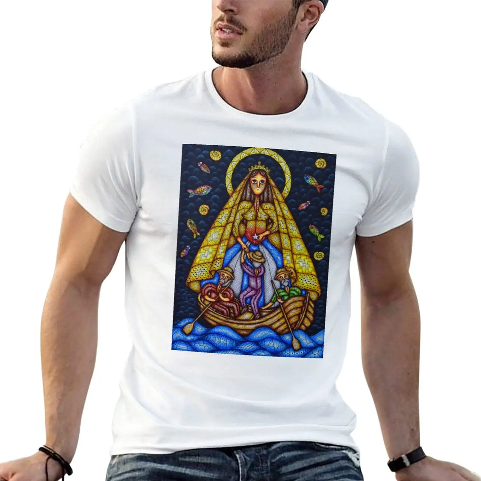 Camiseta In your hands (Virgin), Ruslan Gonzalez Korets, camisetas divertidas para hombre, camiseta de lujo para hombre, camiseta