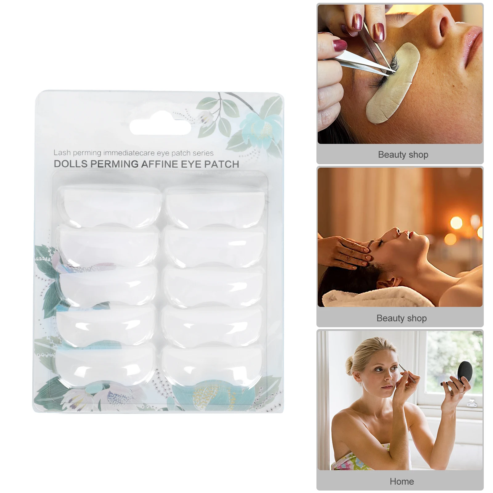 

5 Pairs Silicone Eyelash Device Lift Tool Grafting Accessory Cushion Tools Curly Pads Styling Silica Gel