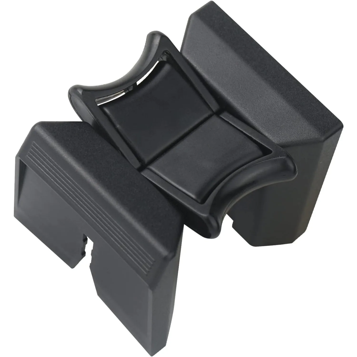 Center Console Cup Holder Divider Insert Black Compatible with Lexus RX350 RX450H 2010 2011 2012 2013 2014 2015 OE# 55618-0E040