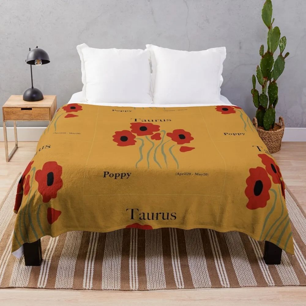 Taurus Throw Blanket Weighted christmas decoration bed plaid Blankets