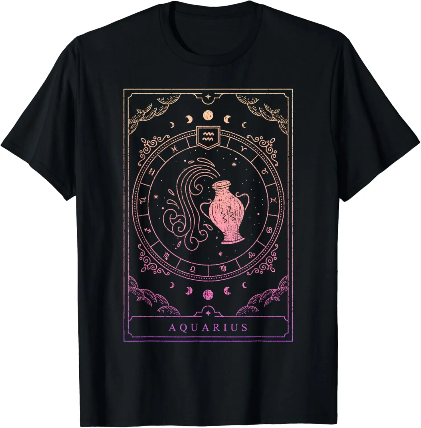 Aquarius Birthday Women Girl Zodiac Sign Aquarius T-Shirt