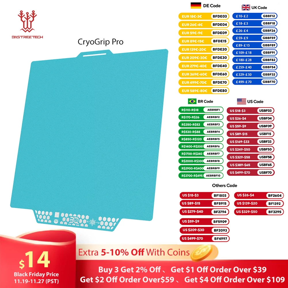 yZ[zBIQU Panda rhv[g CryoGrip Pro ml܂ [q[g XvOX`[ ʃeNX`H BambuLab P1P P1S P2S A1 3Dv^[p
