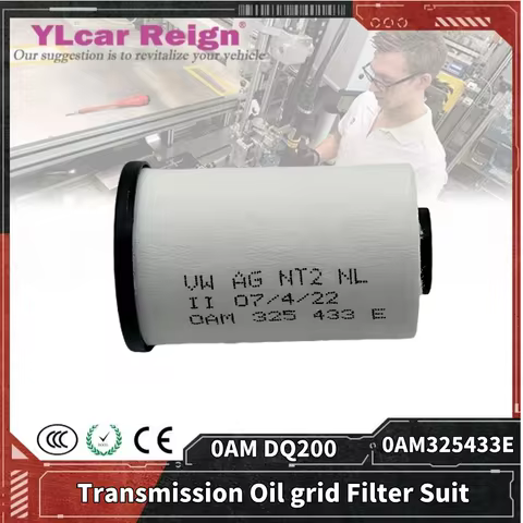 0AM OAM DQ200 DSG 7 Speed Automatic Transmission Origina New Oil Grid Filter 0AM325433E For AUDI VOLKSWAGEN SKODA Auto Parts​