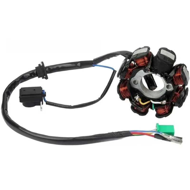 

Pkx For GY6 Motorcycle 8 Coil Stator Ignition Coil Magneto 49cc 50cc 110cc 125cc 150cc 139QMB 147QMD 152QMI 157QMJ Scooter Moped