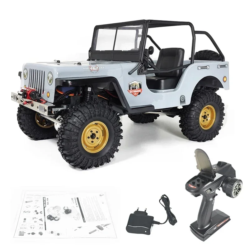 NEW RGT 1/10 RC RTR EX86010-CJ Off-road Buggy Jeep Crawler Climbing Vehicle Electric 4WD Remote Control Model Car Toys Boy Gift