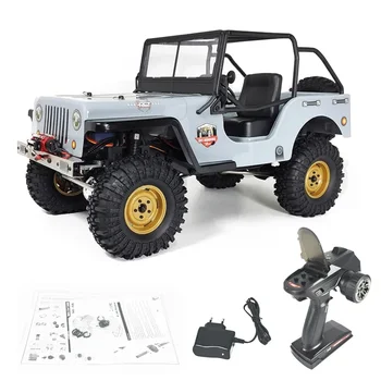 New RGT 1/10 RC RTR EX86010-CJ Off-Road Buggy Jeep Crawler Climbing Vehicle Electric 4WD Remote Control Model Car Toys Boy Gift