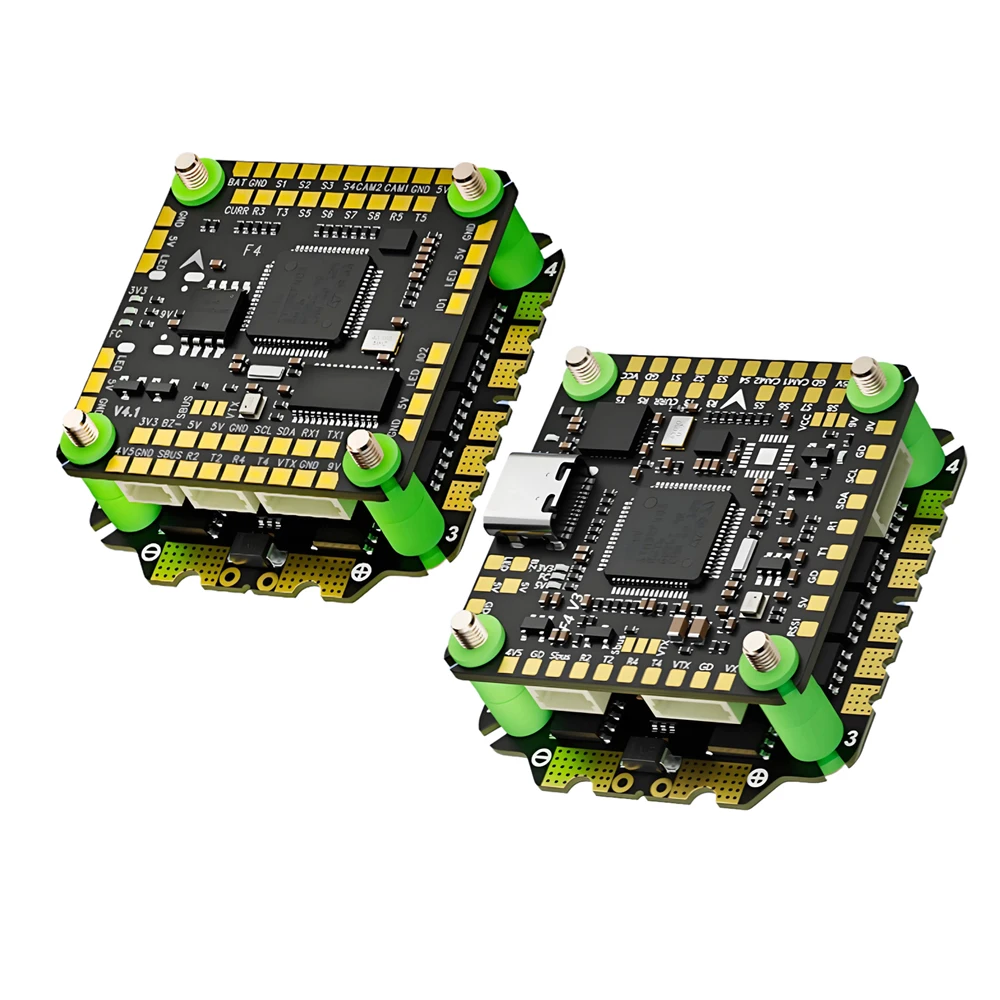 

Aocoda-RC F465S 3-8S 30*30mm V3/V4 Stack F405 Flight Controller 65A 4-in-1 ESC For RC FPV Drone Accessories
