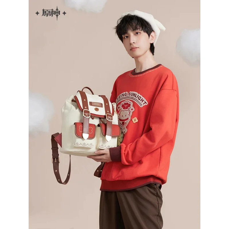 

DY20Official Genuine Genshin Impact Klee Theme Impression Series Klee Bag Backpack Accessories Cosplay Birthday Gifts25