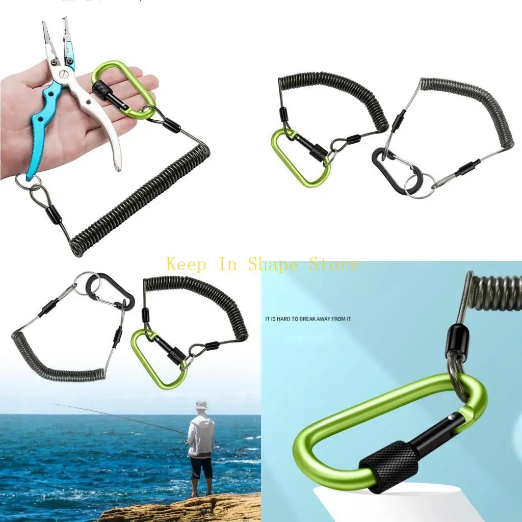 u1jc-выдвижные-рыбацкие-шнурки-спирали-с-карабин
