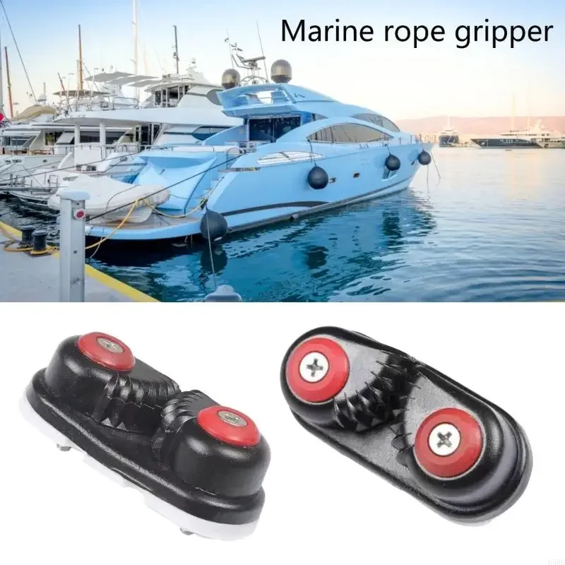 Aluminium Cam Cleat Pulley Rope Clamp Marine Boat Fast Entry Rope Wire Rowing Boat Canoe Kayak Cam Cleat Sailing Inflatable Boat