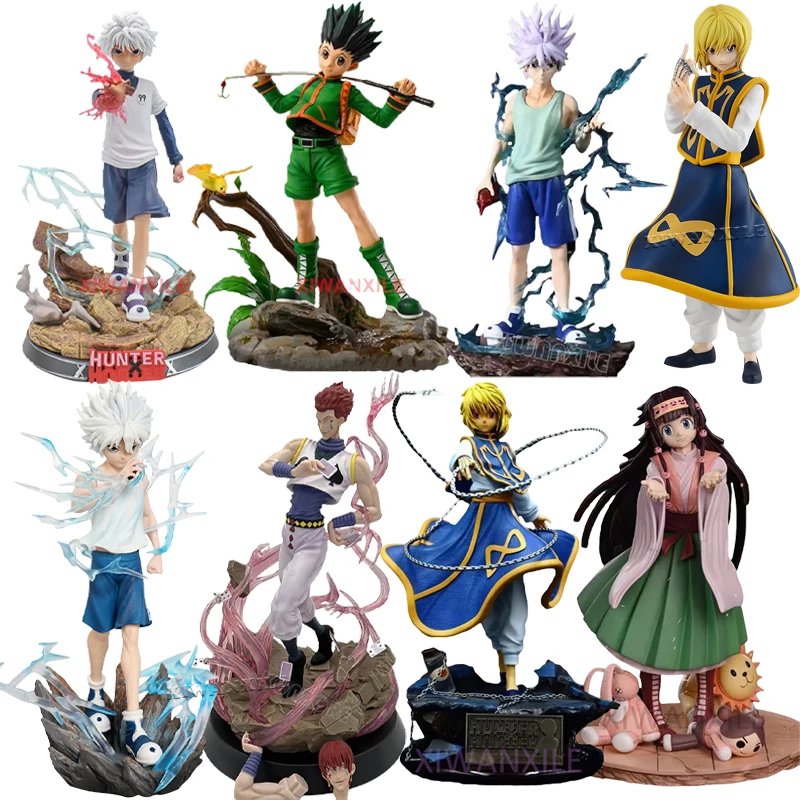 Hunter x Hunter Gon Freecss figurine d'anime Alluka Zoldyck/Killua Zoldyck figurine Kurapika/Hisoka figurine modèle poupée jouets cadeau