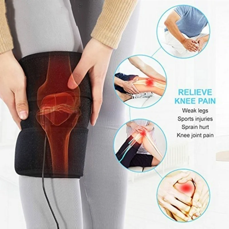 1/2Pc Self Heating Support Knee Pad Knee Brace Warm For Arthritis Joint Pain Relief Injury Recovery Belt Knee Massager Warmer