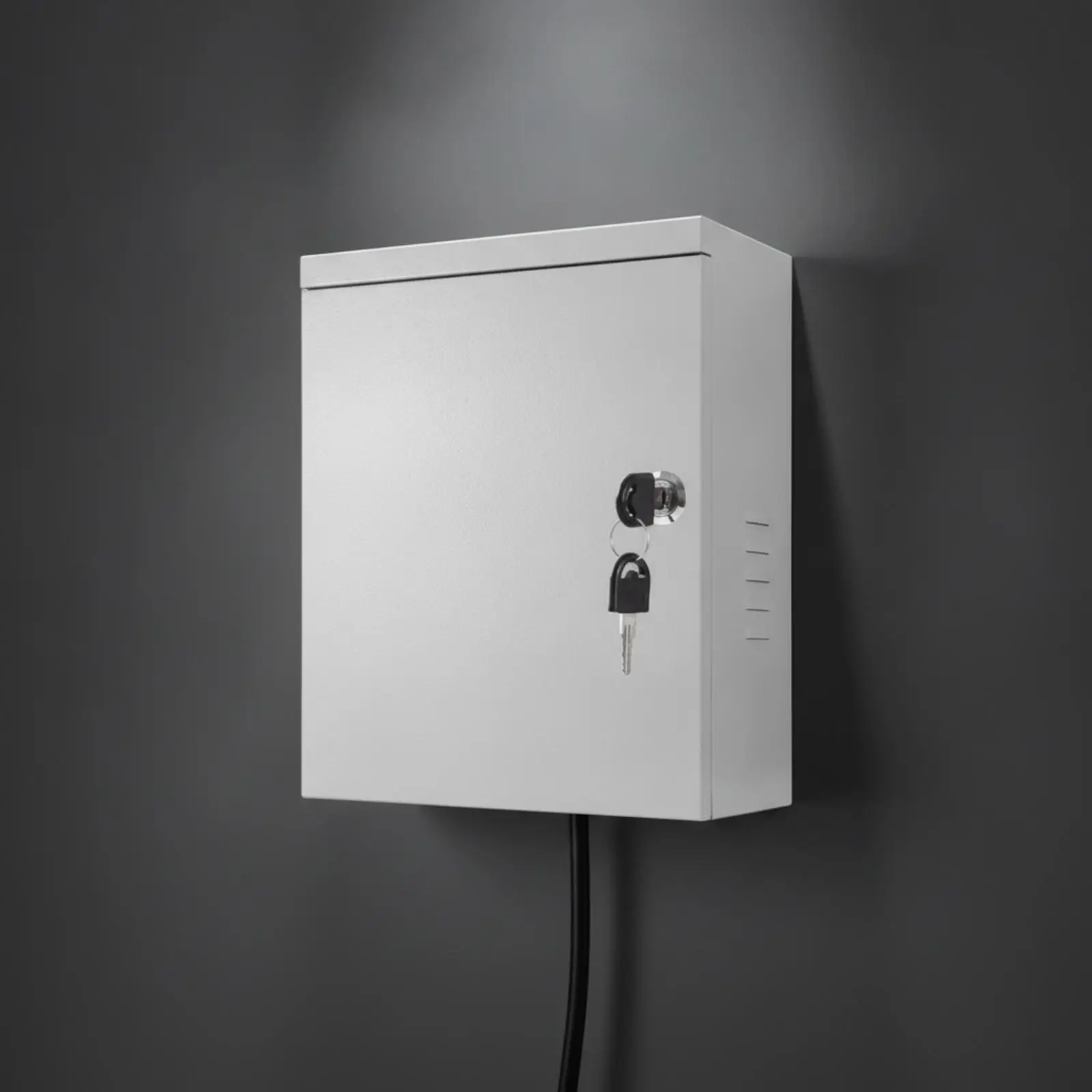 Rainproof Charging Protection Cabin for Home Garage EV Charging Station Lockable Metal Enclosure