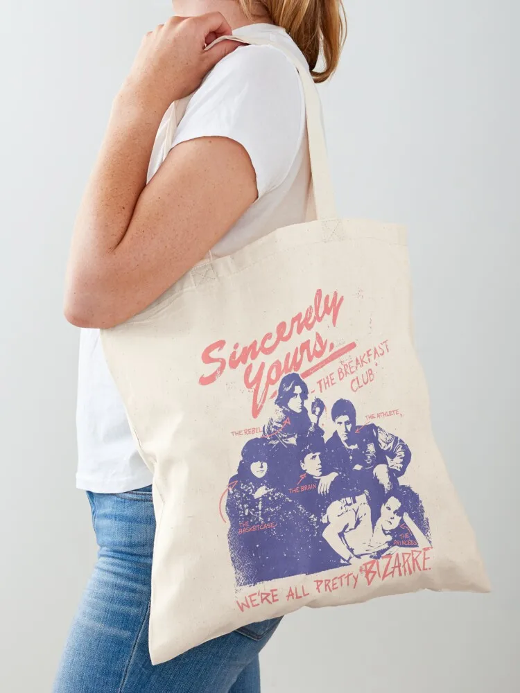 The Breakfast Club Pretty Bizarre Tote Bag tote bags aesthetic Customizable tote bag