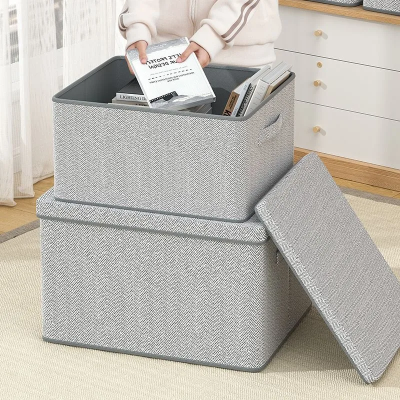 Clothes Storage Box Household Large Capacity Wardrobe Storage Box Artifact Clothing Sundries Multifunction Foldable Basket