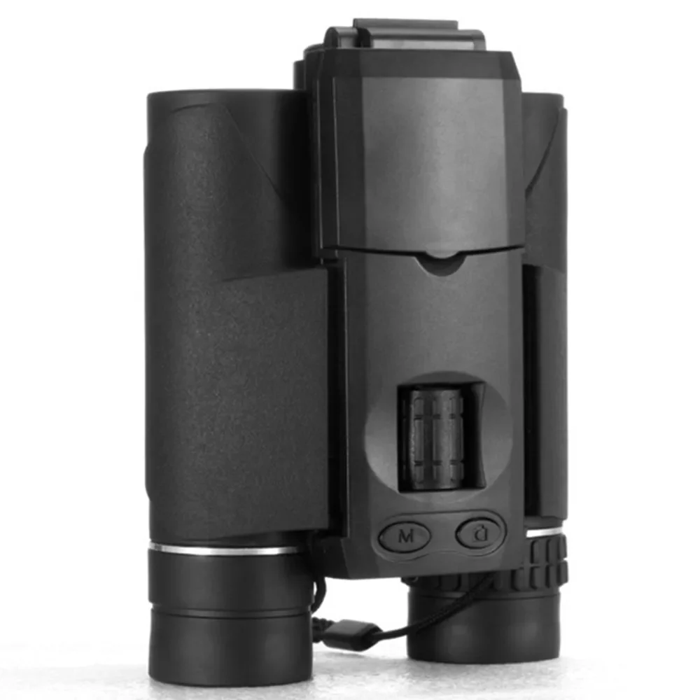 야외 디지털 쌍안경 망원경, 10x25 줌, 2 인치 LCD 디스플레이, 사진 비디오 디지털 카메라, USB 망원경, 하이킹 등반 녹음기