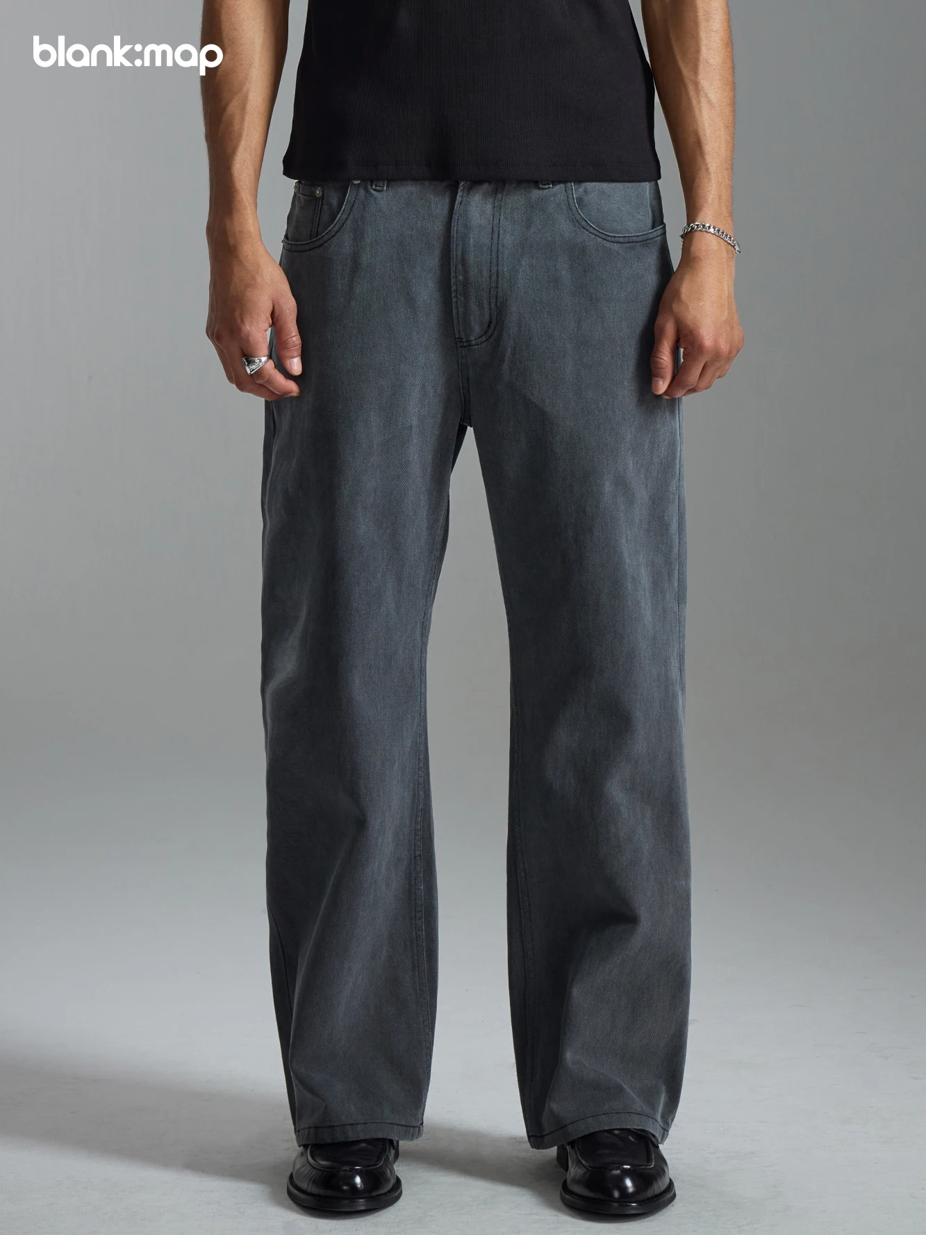 

Cleanfit Straight Leg Slimming Waed Casual Jeans Men's Vintage Sle Comfortable Cotton Pants Straight Tube Casual Jeans