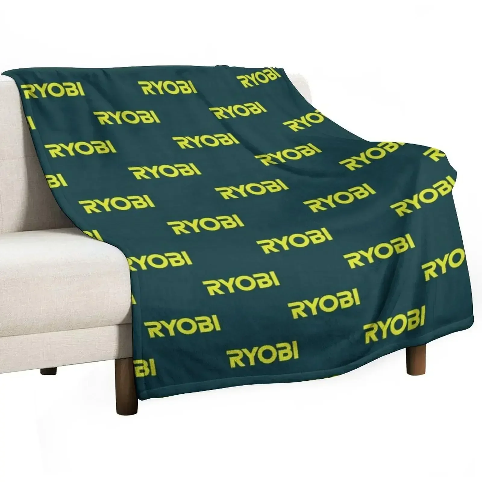 POWER TOOLS-RYOBI LOGO Throw Blanket Picnic Thins For Sofa Thin Bed Baby manga Blankets