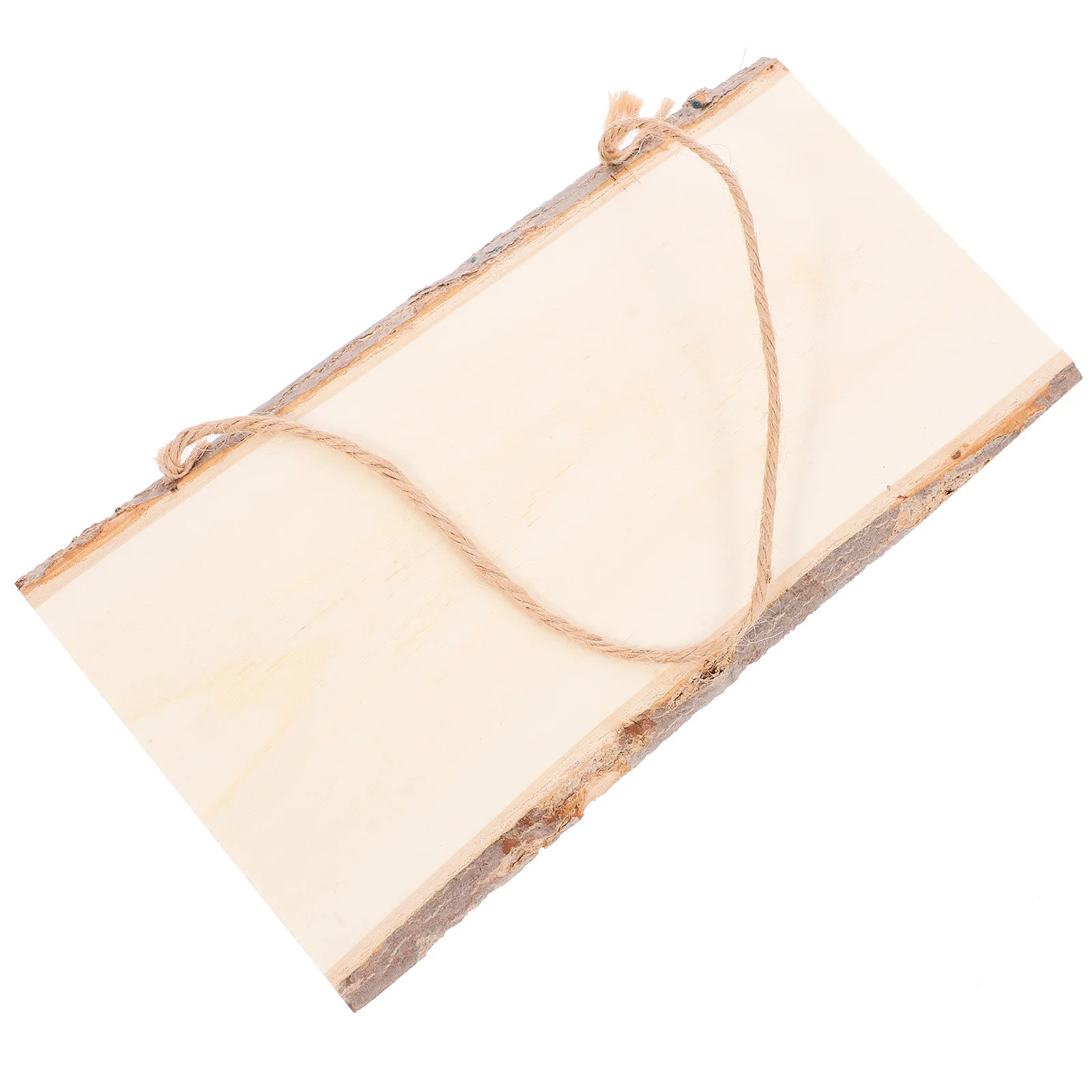 2 stuks houten hangende 14 x 25 cm diy blanco tekening display message board voor kunst ambachtelijke muur decor glad lichtgewicht