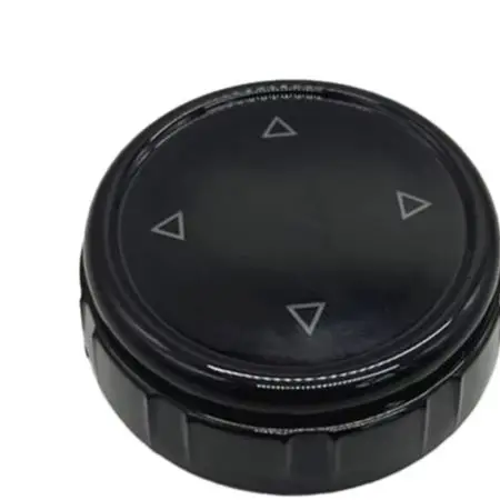 Illuminated Knob Cover Car Multimedia Knob Cover For Interior Enhancement Engraved Backlit Feature Aesthetic Appearance