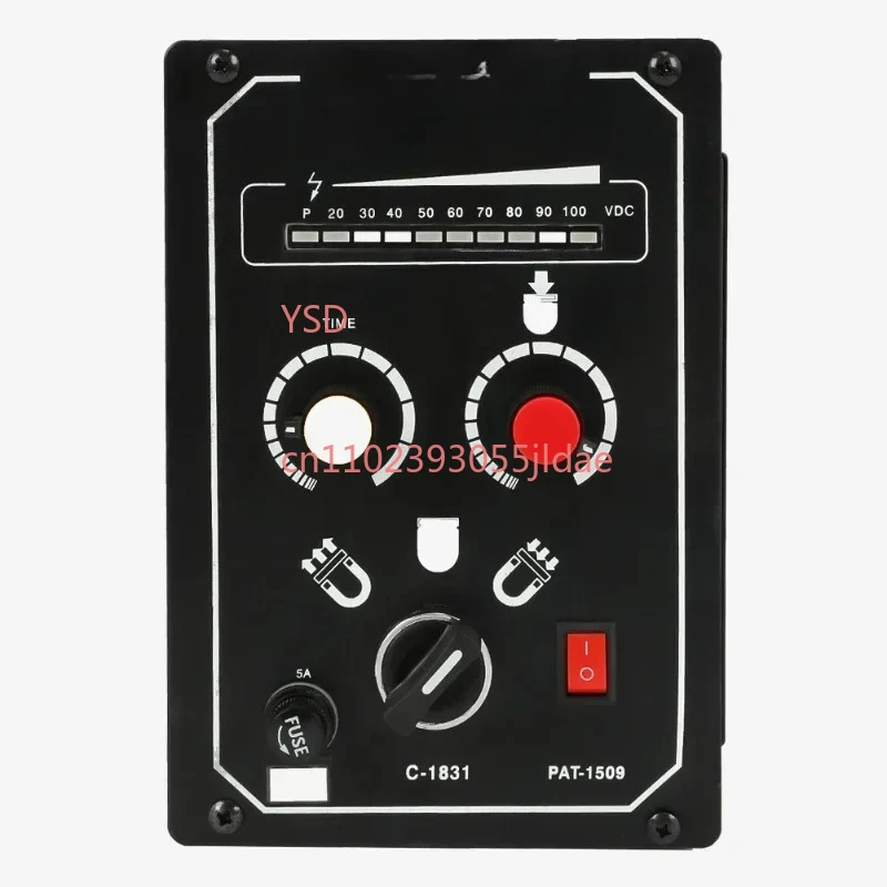 110V 10A Electromagnetic Chuck Controller | LED Display Magnetic Force Regulator Fit for All Electromagnetic Chucks