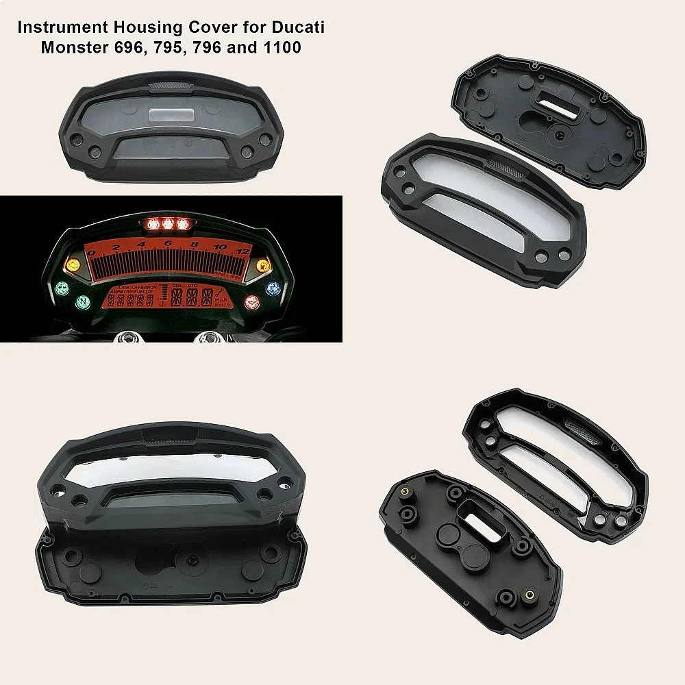 Speedometer Housing Case For Ducati Monster 696 795 796 1100 Instrument Cluster Protector