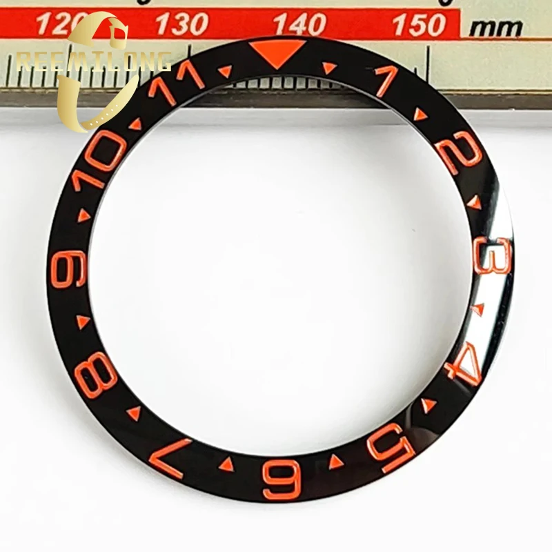 Watch bezel ring 38*30.6mm For Rolex GMT-Master SEIKO SKX007 black red blue green white orange yellow Calibration outer ring