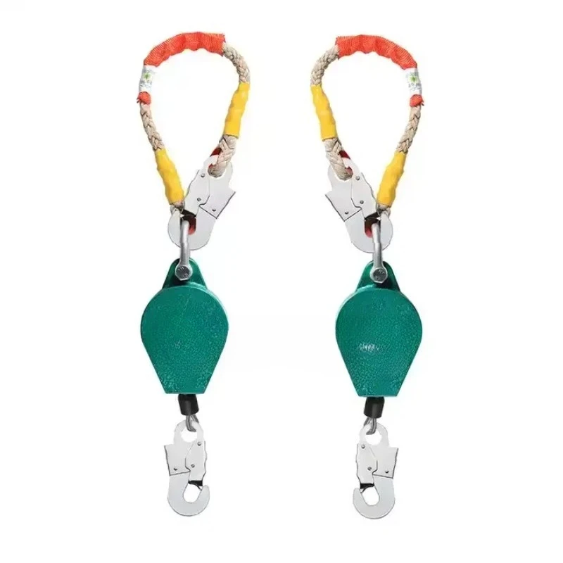 

Professional outdoor adjustable wire rope anti-fall device safety equipment anti-fall climbing seat belt