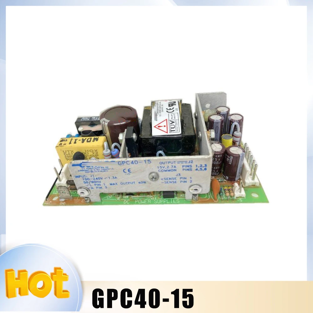 

GPC40-15 For CONDOR Industrial medical equipment power supply 15V2.7A